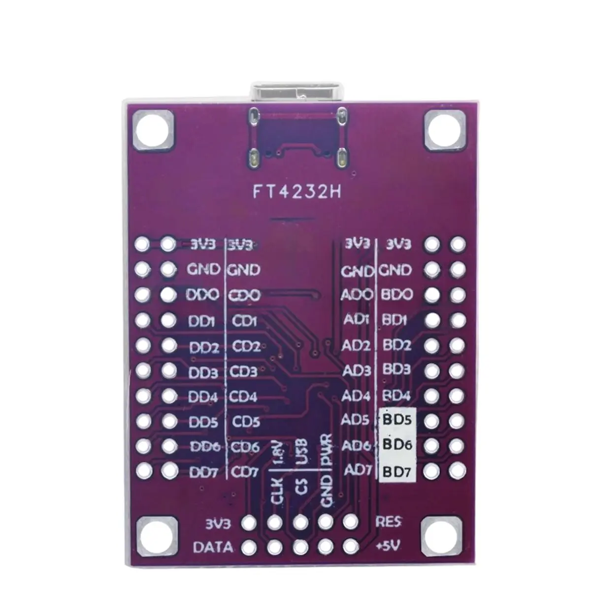 FT4232 Quad-Channel USB to Serial Port Module UART/SPI//JTAG/RS232/RS485/RS422 Module