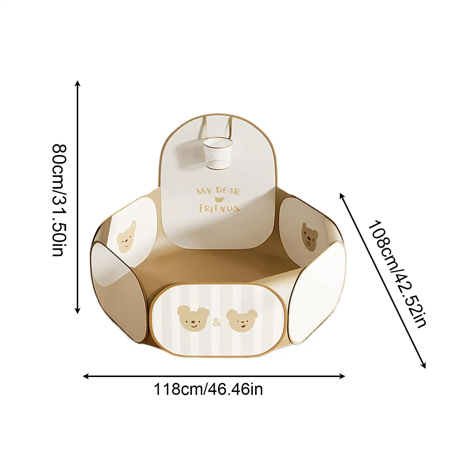 Box pieghevole pieghevole per palline, tenda da gioco, per bambini, per ragazzi e ragazze, per interni ed esterni, soggiorno, camera da letto, sala giochi, asilo nido