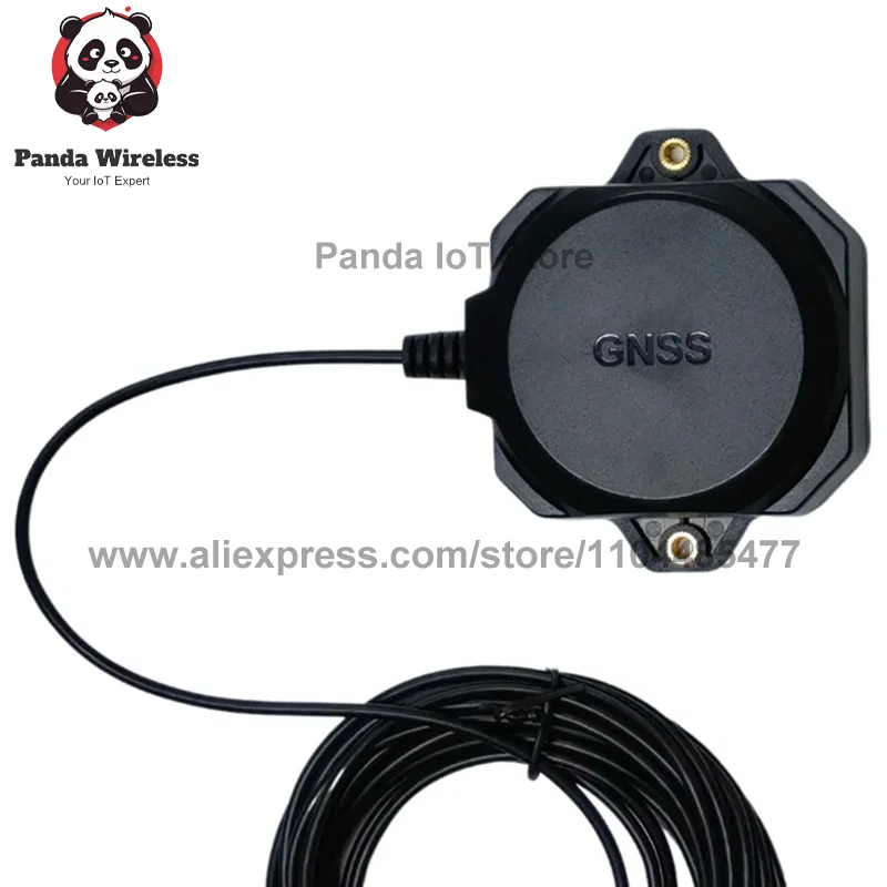EM-609AN L1 L2 GNSS receptor GPS GLONASS GALILEO antena espiral RTK de alta precisión de alta ganancia SMA MMCX MCX para ZED-F9P impermeable