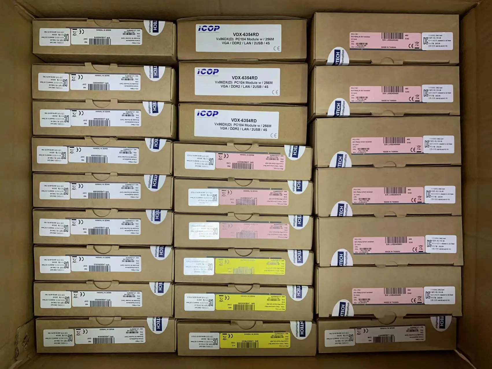 Kartu Akuisisi Input Digital 8-kanal PCI-1761