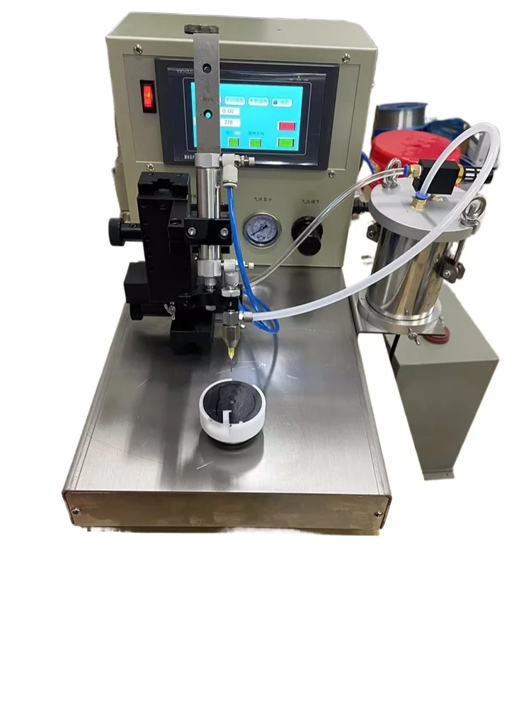 Round Potting Machine Motor Motor Bearing Gluing Machine Bluetooth Audio Syringe Suction Micro Horn Gluing Machine