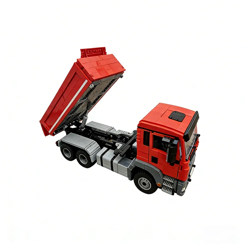 2915pcs MOC MAN TGS Threeside Tipper Truck Technical Model Building Blocks Architecture Christmas Gift Toys Creative Education
