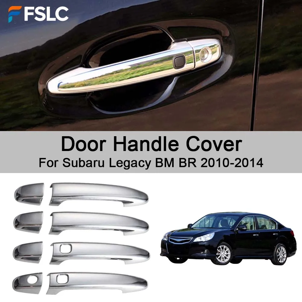 

Car Decoration Door Handle Cover For Subaru Legacy BM BR 2010-2014 Cars Accessories Styling Upgrade Modify A Car