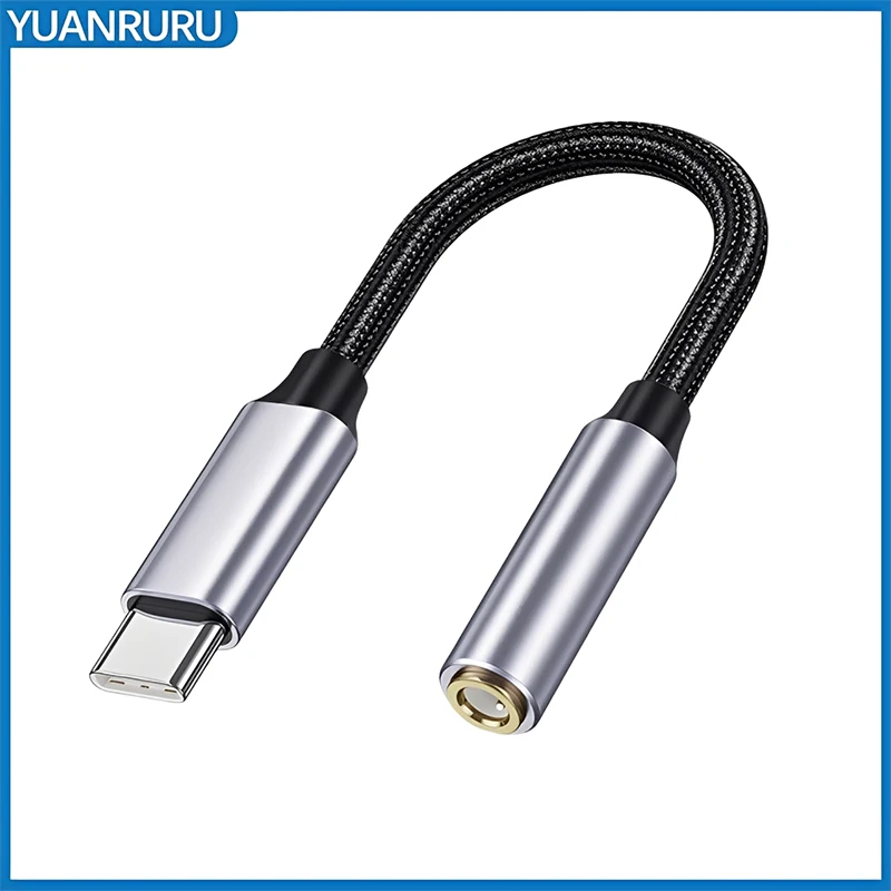 USB C To 3.5mm Jack Adapter High Quality Earphone Converter For Huawei Samsung Xiaomi Mobile Phone Adapters