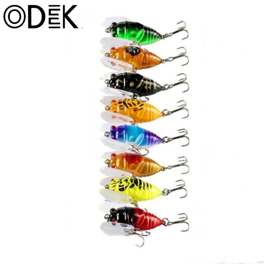 1pcs Simulation Cicada Hard Fake Bait Fishing Lure 4cm 5.5g Bionic Iscas Artificial Wobblers Crankbait Pesca Insect Pike Tackle