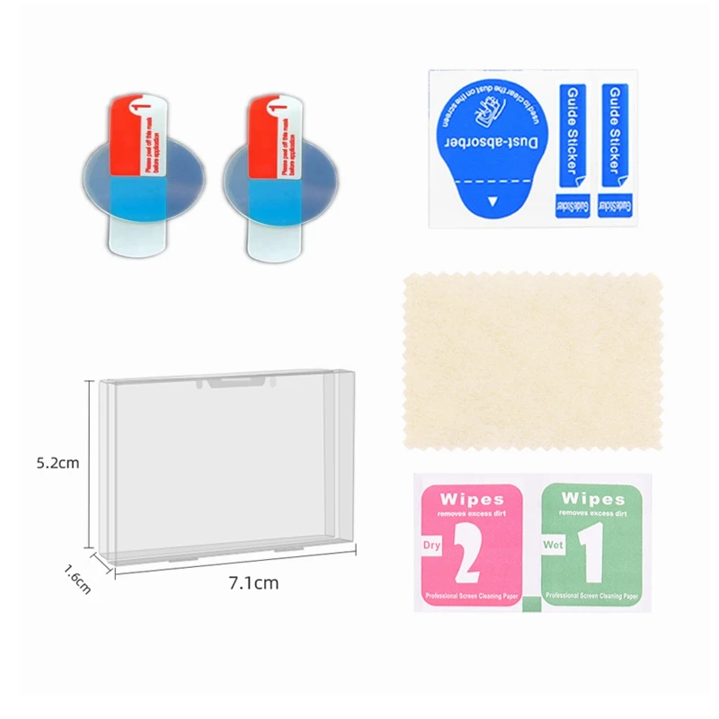 HD Lens Protector for DJI Avata Goggles 2 Lens Film Anti-scratch Protective Film Combo Explosion-proof Drone Accesories Kits