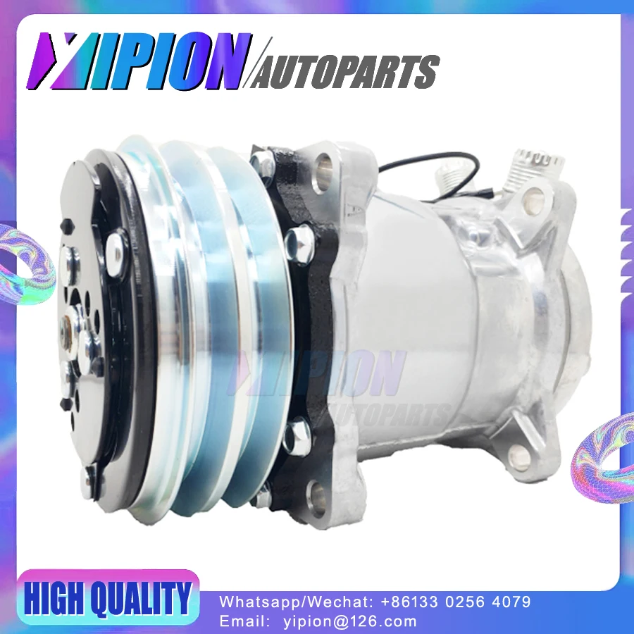 

Sanden 508 SD508 SD5H14 6630 4536 6676 auto car a/c ac compressor for Ford New Holland 1106-7004 5110 5610 6410 6610 6710 6810