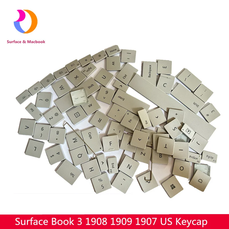 Original For Microsoft Surface Book 3 US Key Cap Keyboard Cup 1908 1907 1909 13.5 15inch