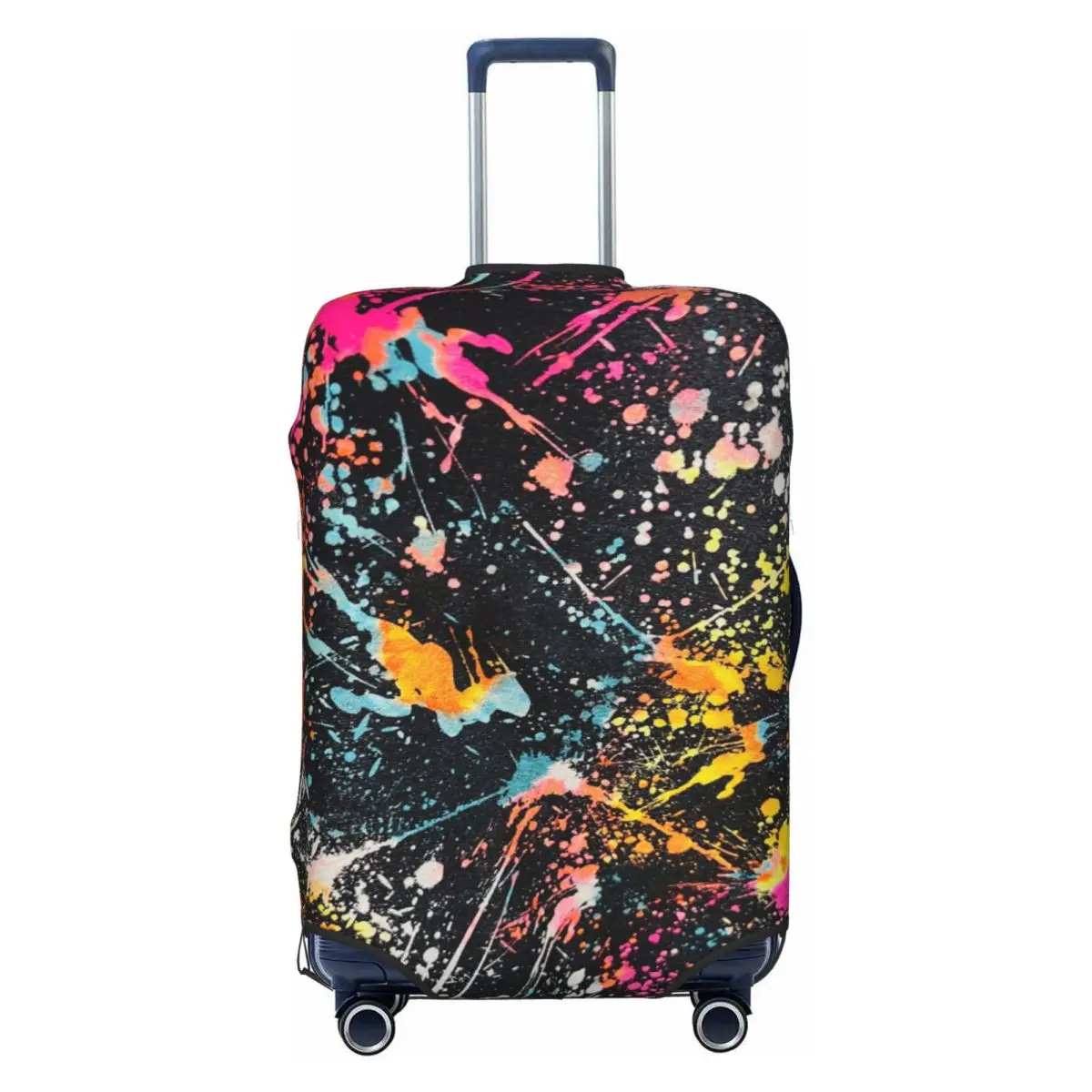 

Эластичный чехол для багажа с абстрактным граффити и уличным искусством, красочный камуфляжный защитный чехол для дорожного чемодана, подходит для чемоданов 18-32 дюймов