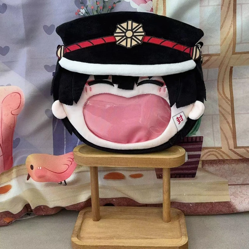 Anime rôle hanako-kun Kawaii Cosplay sac à dos Itabag Lolita filles bricolage Ita sac drôle grande bouche accessoires sacs transparents cadeau