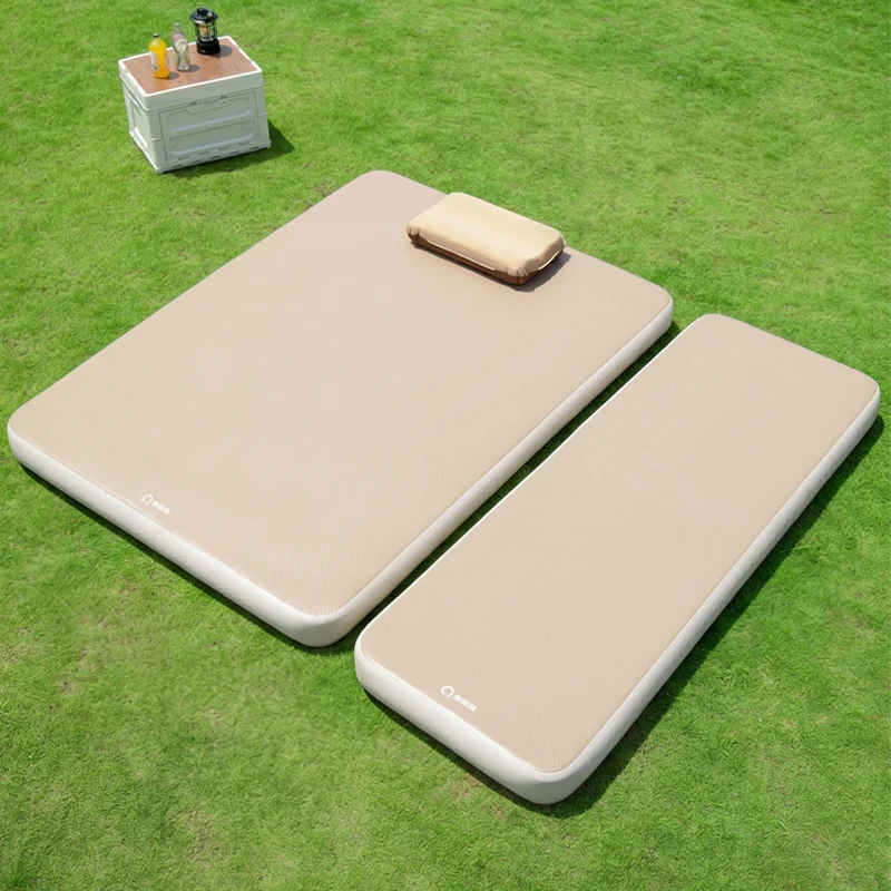 lohascamping 2026 Air Mattress Compact Folding Sleeping Bed  Camping Tent Mat 1-2 Person  Inflatable Mat 10cm Thicken Sleeping P
