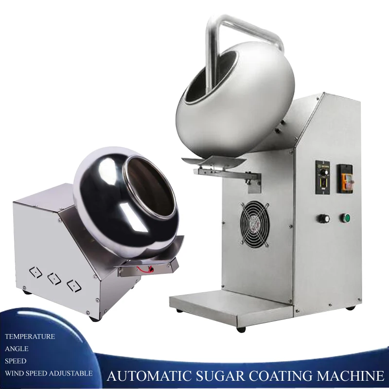 Coating Machine Laboratory Small Stainless Steel Seed Tablets Sugar Coating Machine Pills Polishing Machine