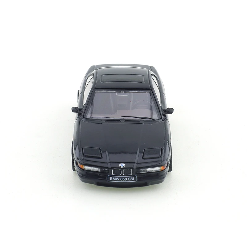 DCT 1/64 합금 자동차 금속 BMW 850 CSi 다이캐스트 어린이 자동차 장난감 선물, 크리스마스 컬렉션 장식 장난감