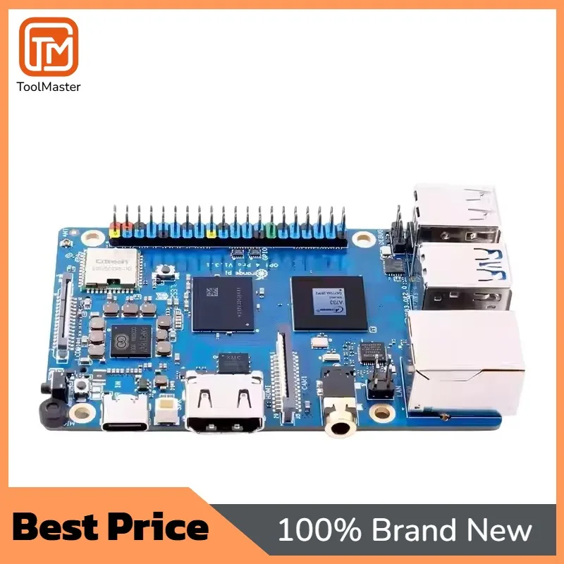 

【Hot Sale】Chipboard Orange Pi 4 Pro Development Board Single Board Computer Octa-core Processor RISC-V SBC Debuts Allwinner SoC