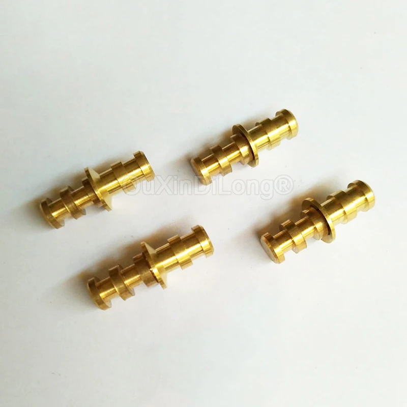 4PCS Brass Table Top Leaf Alignment Pins Table Pins Dowels Dining Table Sleeve Connectors Extension Table Leaf Hardware FG1506﻿