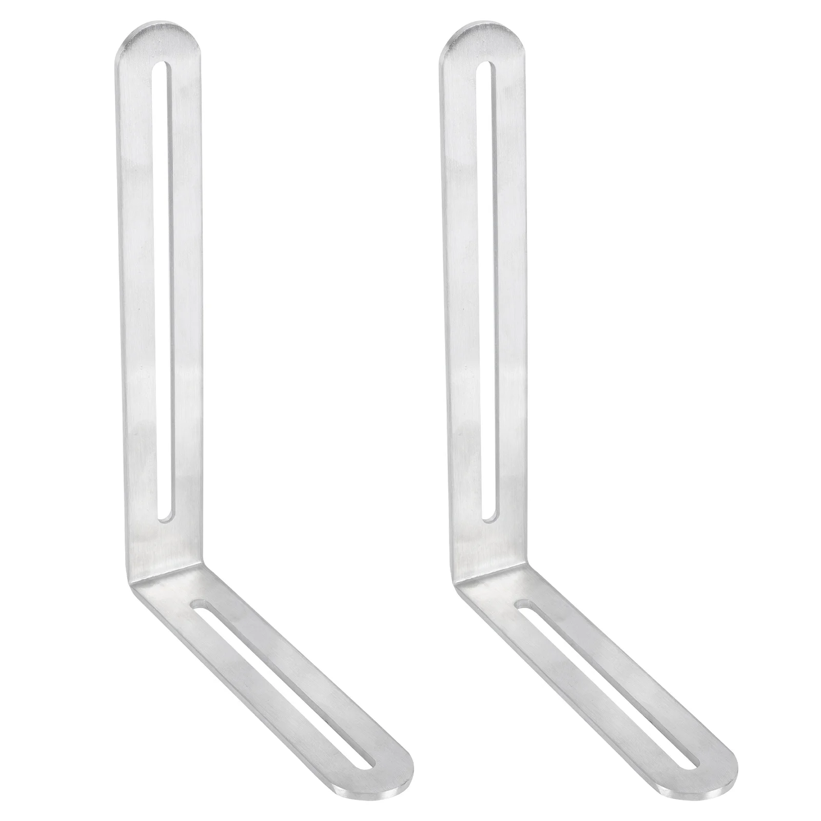 

2Pcs L Corner Brace Shelf Support High Quality Stainless Steel Joint for Furniture Chairs Cabinets Repair Corner Brace