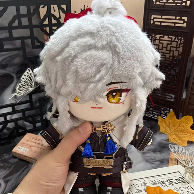 Honkai Star Rail 20cm Plush Doll General Jingyuan Game Peripherals Cotton Doll Dressed Up Doll Soft Cotton Ornament Birthday Gif