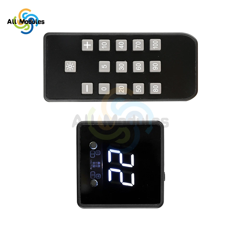 4Pin Lüfter PWM Geschwindigkeit Controller Digital Display Fernbedienung DC 24V 12V 5V Controller Gonvernor für DIY PC Kühlung