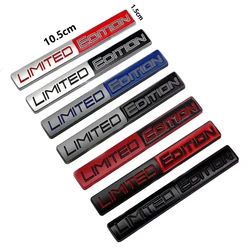 1pcs Modified standard LIMITED EDITION metal car sticker tail sticker for BMW Ford Mercedes Volkswagen Tesla Honda FIAT Mazda