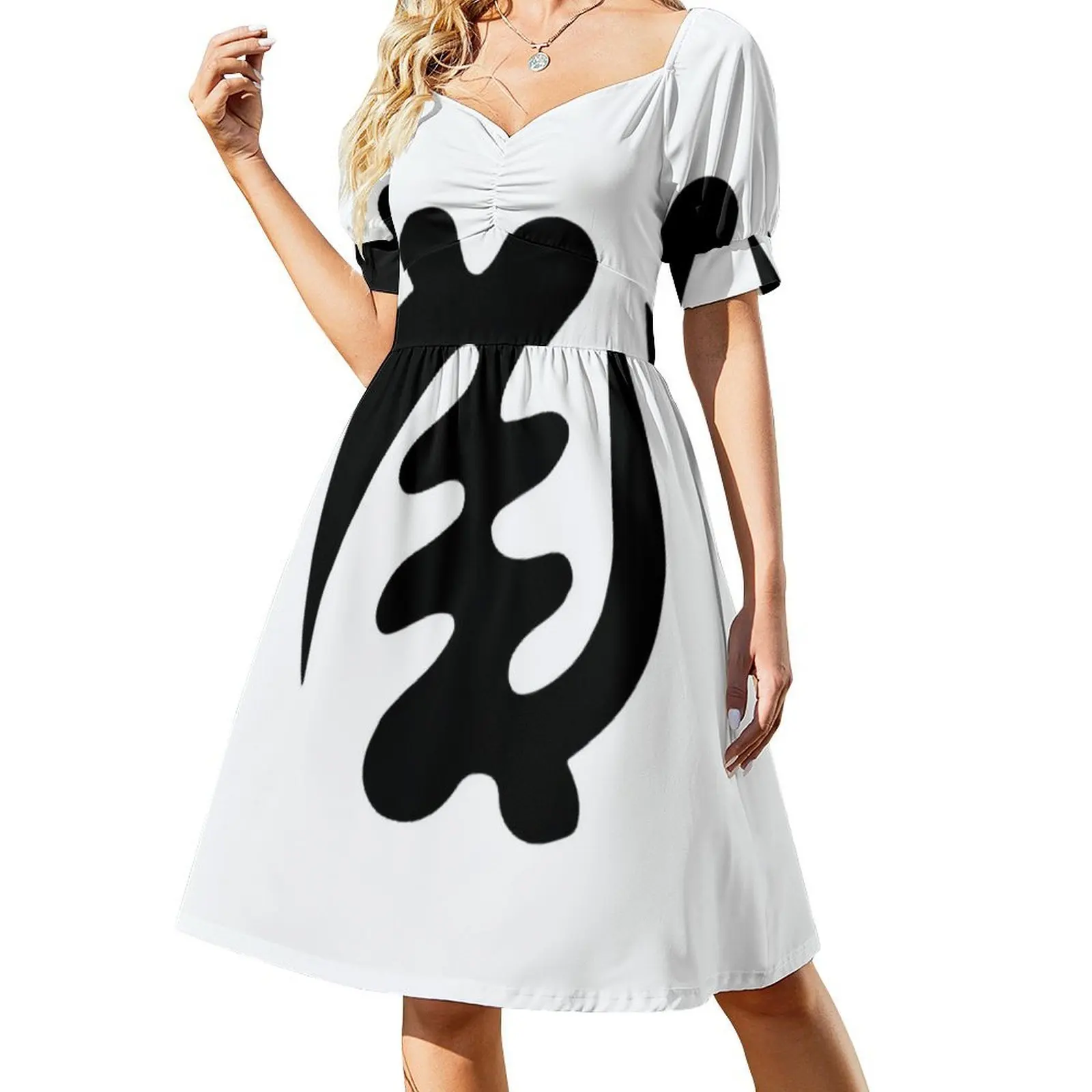 Gye Nyame Afrocentric Design African Adinkra Symbol Women's Hip Hop Streetwear Dress Graphic Print Party Club Wear Gye Nyame