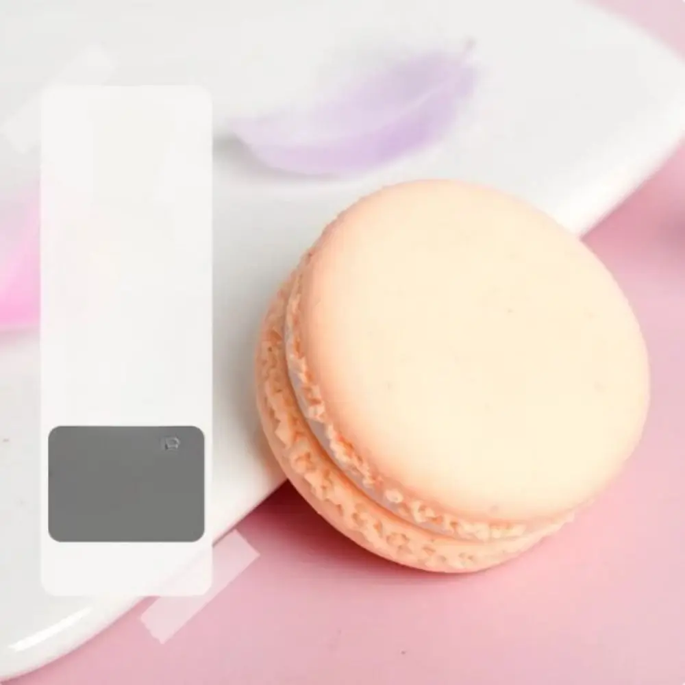 Portable Candy Color Macaron Jewelry Box Round Dust-proof Mini Storage Box Moisture-proof Cute Pills Box Desktop