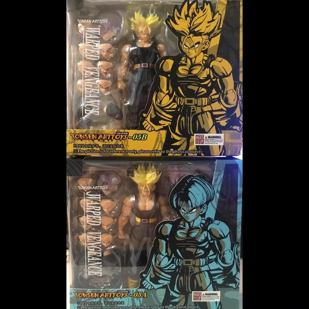 In Stock Tonsenarttoys Kamione Trunks 05a 05b Figure Dragon Ball Z Super Saiyan SSJ SSJ2 Trunks Anime Action Figures Models Toy
