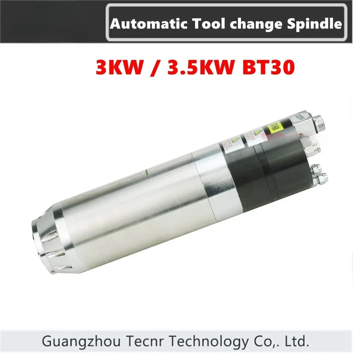 

3KW 3.5KW BT30 Automatic Tool Change Spindle Pneumatic ATC Water Cooling Spindle Motor ATC 220V 380V For Engraving Milling Metal