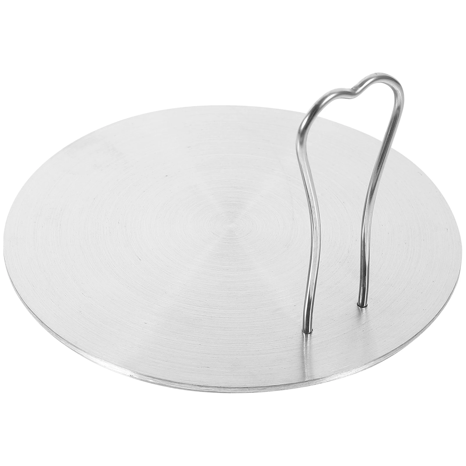 

Induction Plate Stainless Steel Heat Diffuser for Cooktop Silver Protector Kitchen Essential Gas Stove Electromagnetic