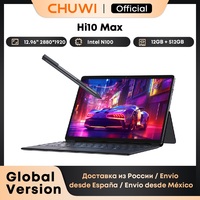 CHUWI 2 In 1 Hi10 Max Tablet PC 12.96inch 2880*1920 Screen Core N100 Laptop 12GB RAM 512GB ROM Windows 11 Tablets 2.4G/5G WiFi