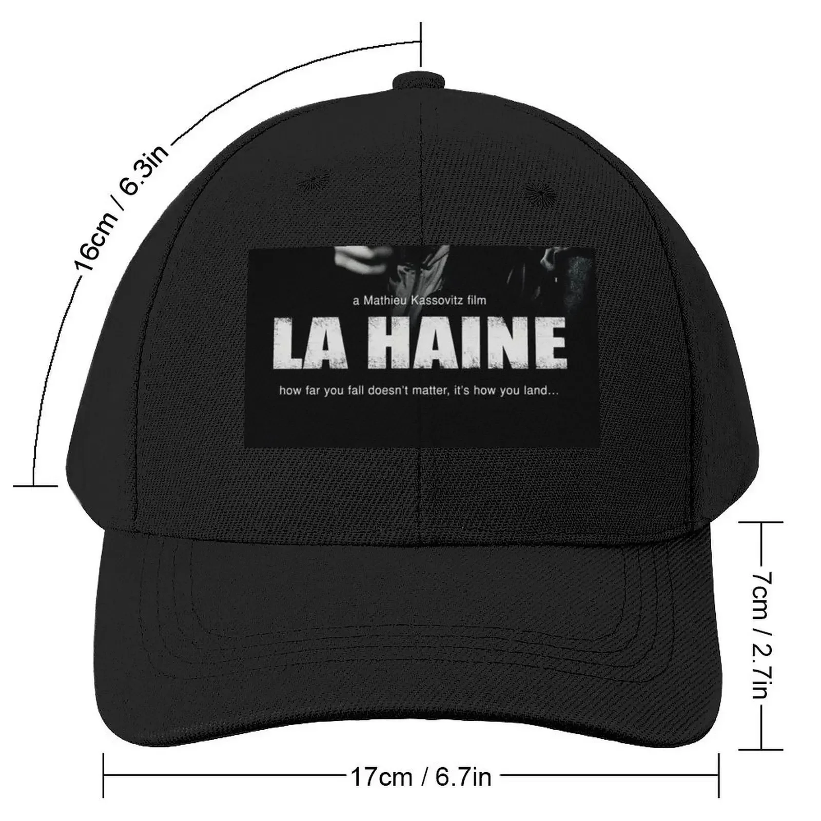 la haine 2 film Baseball Cap western Hat black For Girls Men's