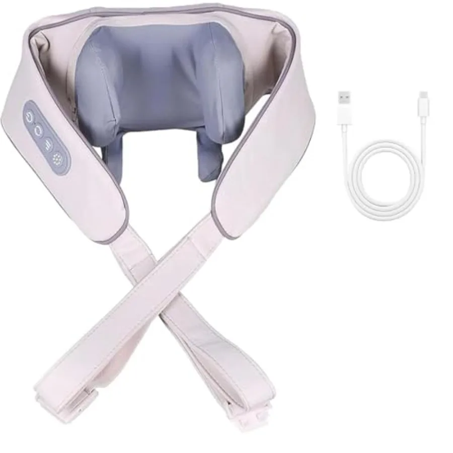

Spark Imagine Neck Massager 2025 New Cordless Shiatsu Neck and Shoulder Massager with Soothing Heat for Pain Relief Adjustable