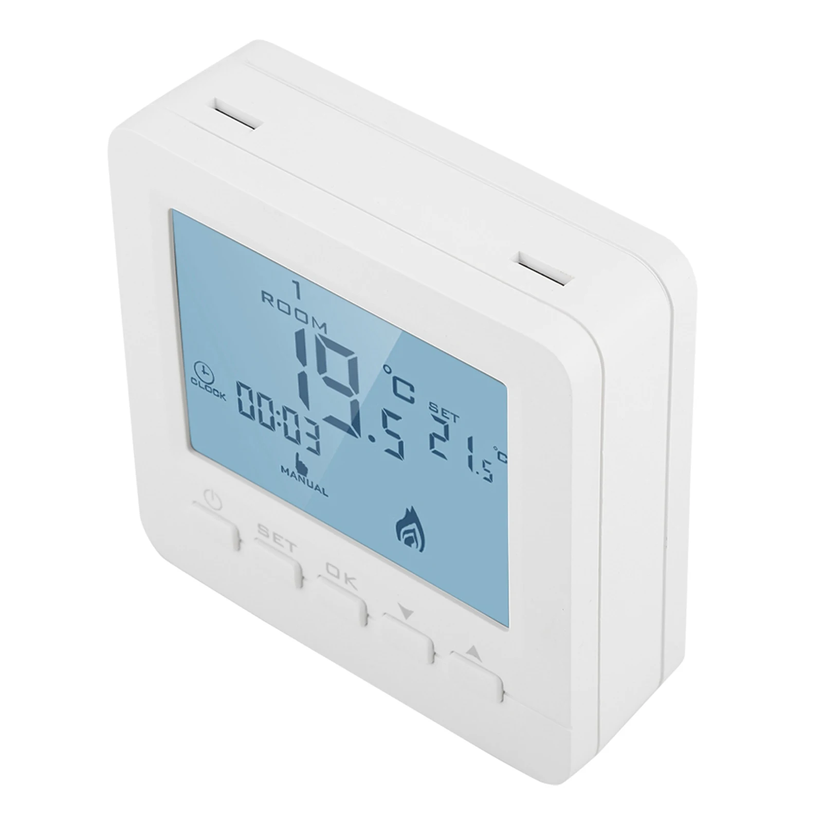 Programmable Thermostat Digital LCD Display Smart Temperature Controller 5A Thermostat