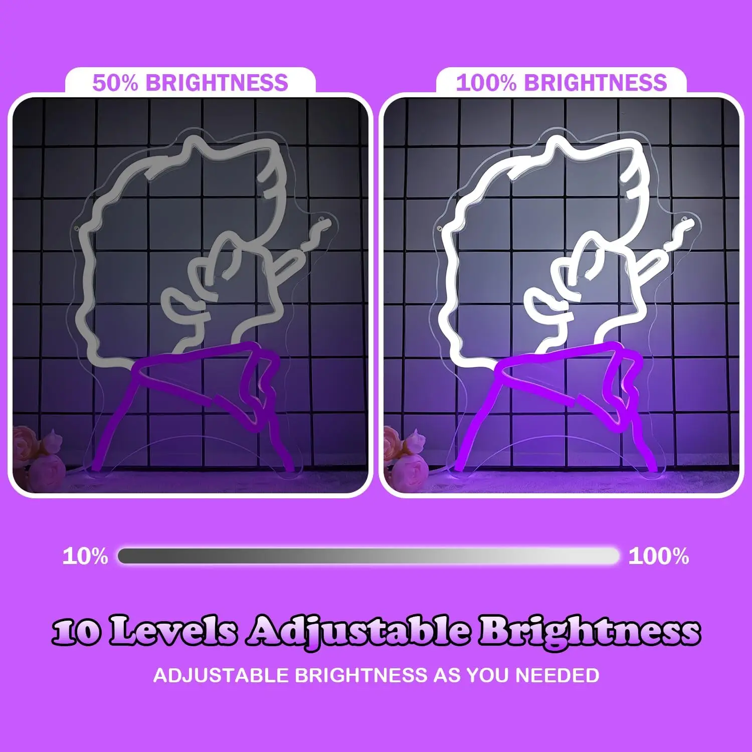 Cowboy Leucht reklame LED-Zeichen Neonlicht Zeichen für Wand dekoration leuchten Zeichen für Schlafzimmer Spieler Zimmer Mann Neonlichter für Jungen Geschenke