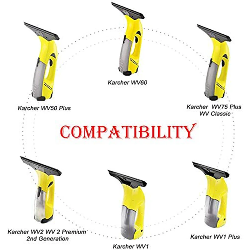 Кабель питания для пылесоса Karcher WV1 WV1 Plus WV2 WV5 WV60 WV70, 5,5 В