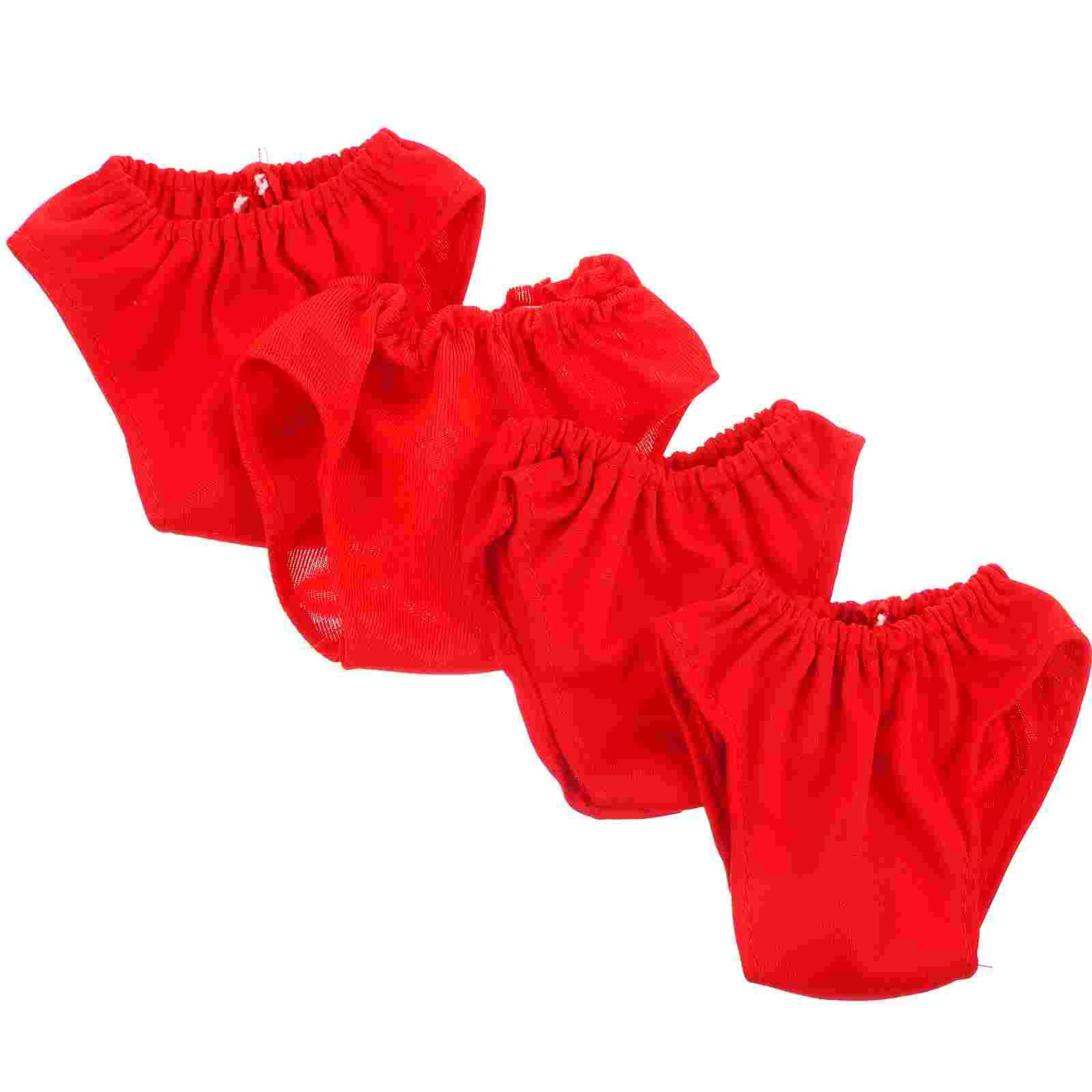 

4 Pcs Clothing Accessories Panties Kids Pretend Play Toy Lingerie Accessory Underpants Toys Underwear for