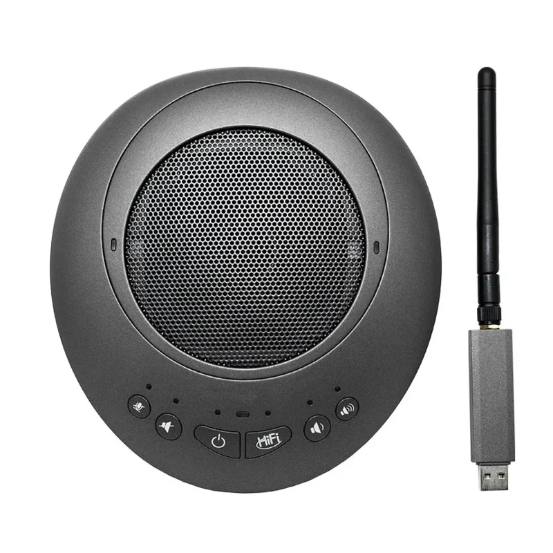 

Conference Speakerphone USB Omnidirectional Confer Speaker Pickup 360 Wireless Microphones Berifried1