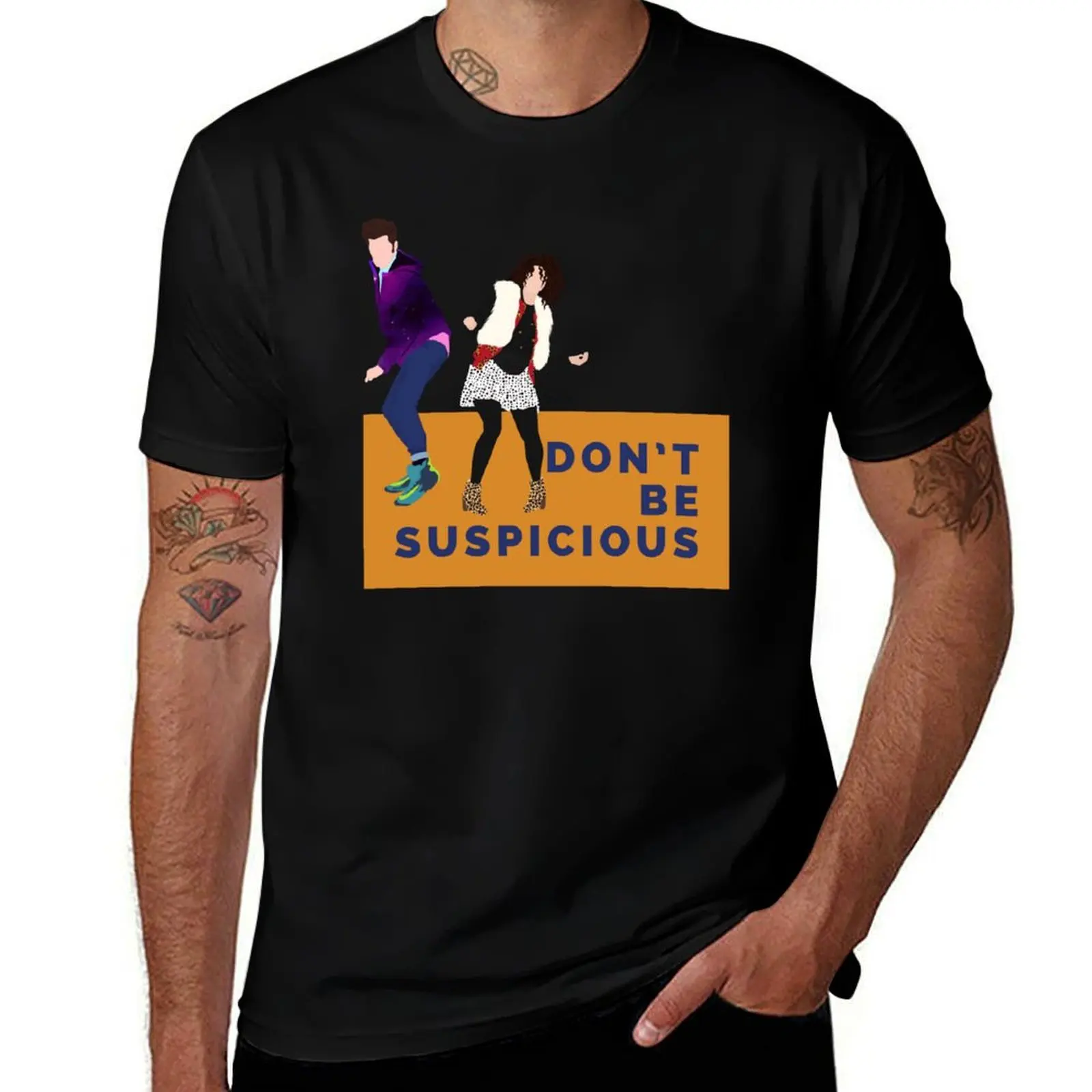 

Don't Be Suspicious / Don't Be Suspicious T-Shirt t shirt for man 100 percent cotton anime tshirt man t shirt graphic T-Shirt