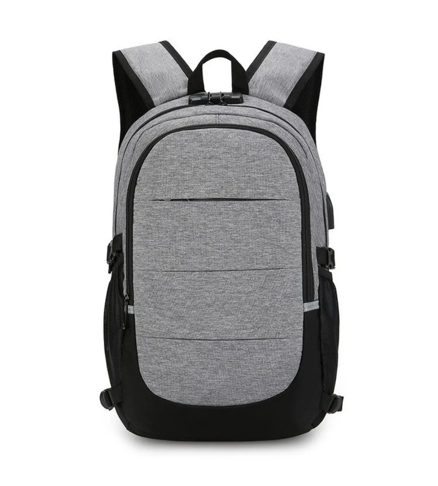 Computer bag high school trend fashion student schoolbag backpack large capacity anti-splashing nylon