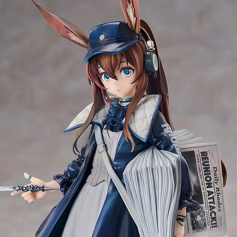 Oryginalny oryginalny GSC Arknights Amiya Paperboy PVC 1/7 25CM akcja Anime rysunek Model kolekcjonerski lalka statua ozdoba prezent