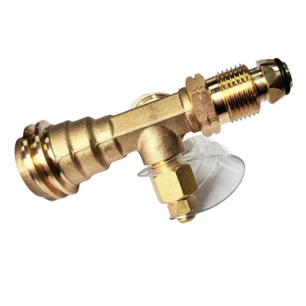 For Extended Stays 4-Port Propane Adapter Outdoor Camping Adapter Camping Adapter Fitting Exceptional Weather Resistance