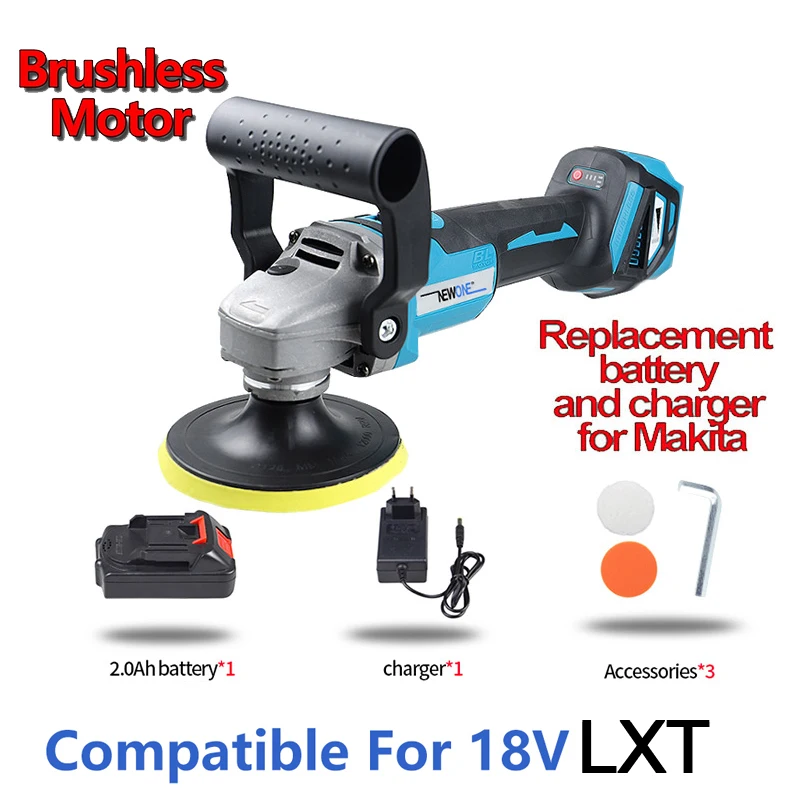Cordless Anti-Vibration Oscillating Multi Tool Electric Renovation Power Tool  Multi-function Machine For Makita 18V Battery