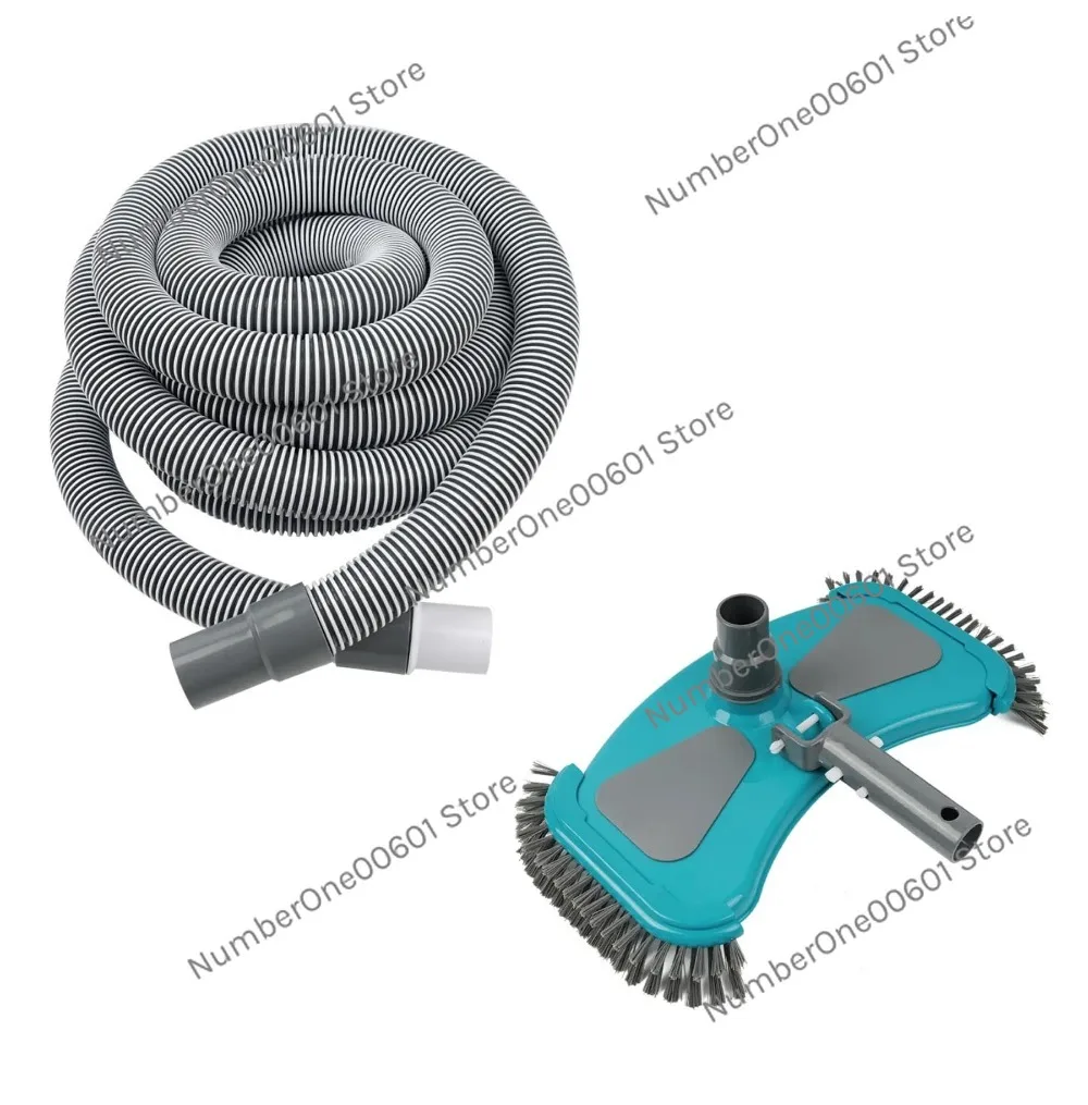 2PC Pool Cleaning Kit  for Both in-ground and Above-ground Pools Corrosion Resistant UV Resistant