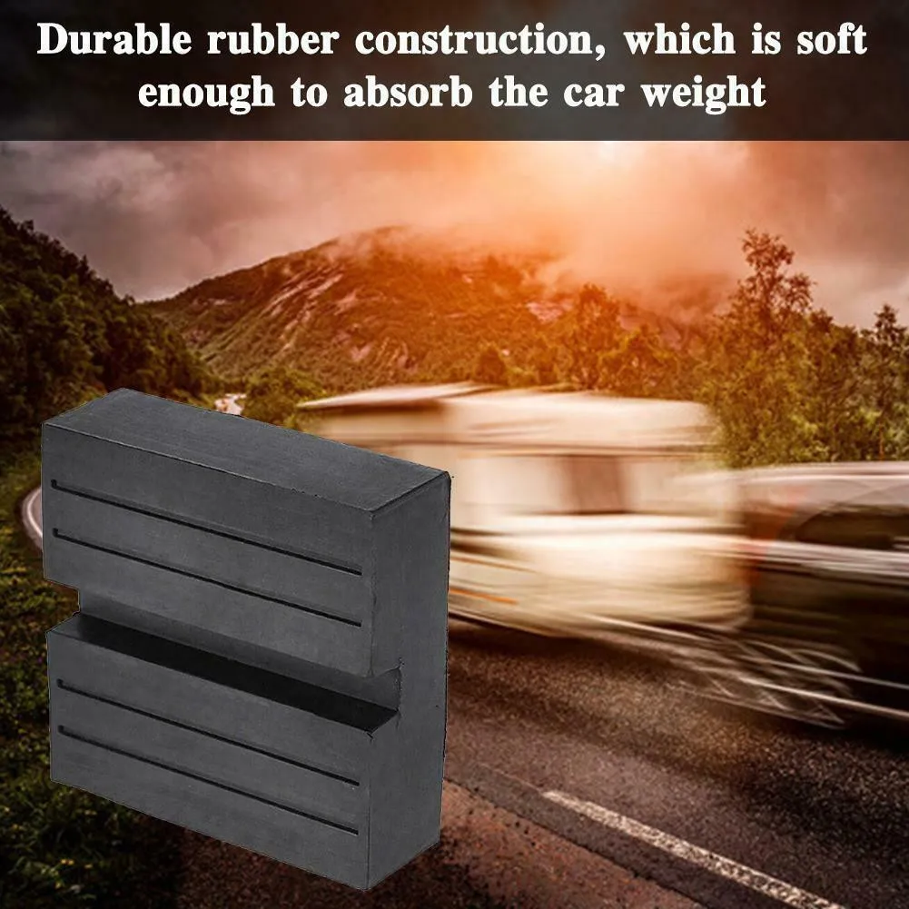 1pc Beam Rubber Support Block Scissor Car Lift Pad 70x70x25mm Car-Jack Rubber Cushion Square Rubber Cushion Booster Cushion