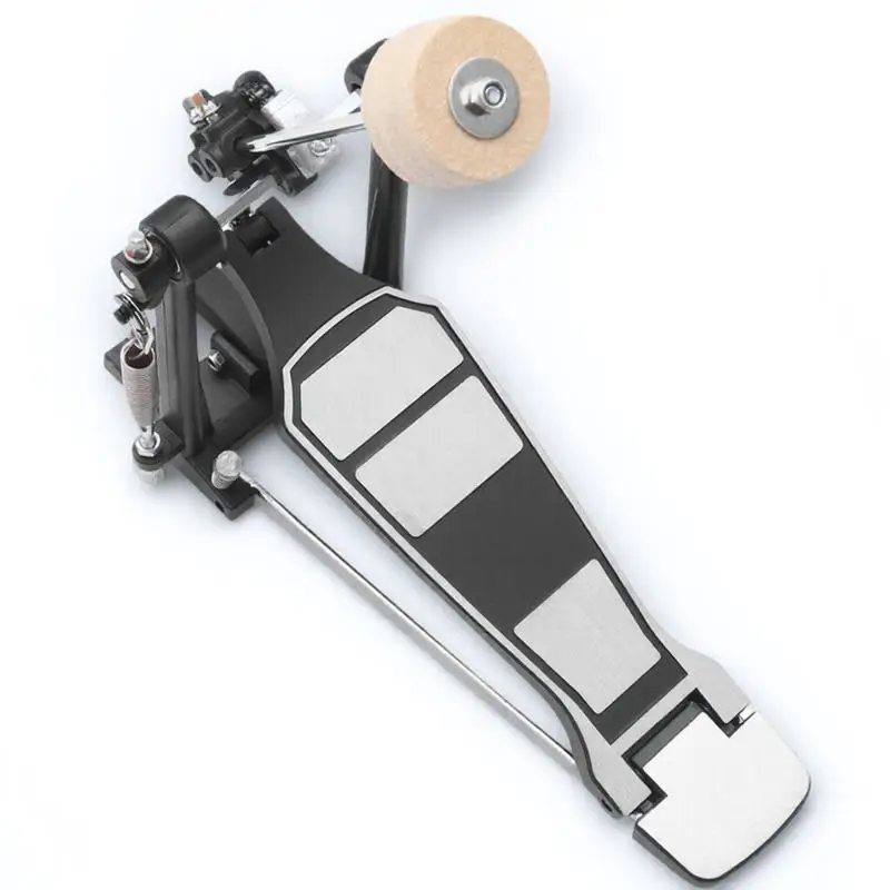 

Single Drum Foot Pedal Metal Heavy Duty Bass Kick Replacement Durable Solid Tool for Drums Set Professional Use