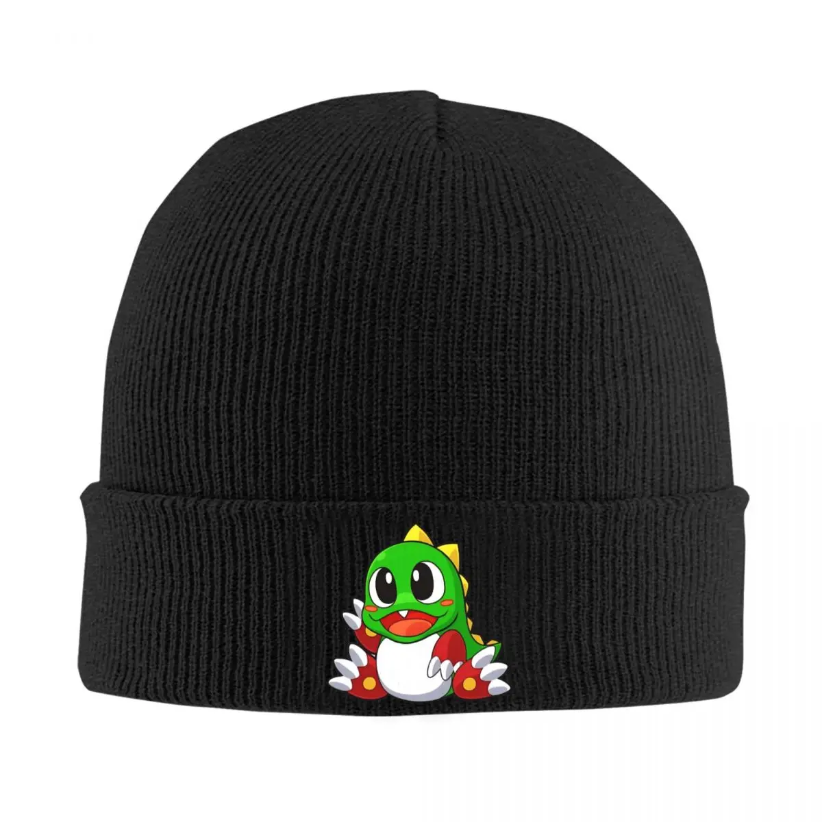 Bubble Bobble Bonnet Hats Skullies Beanies Adult Unisex Casual Elastic Beanie Hats Winter Gym Graphic Caps