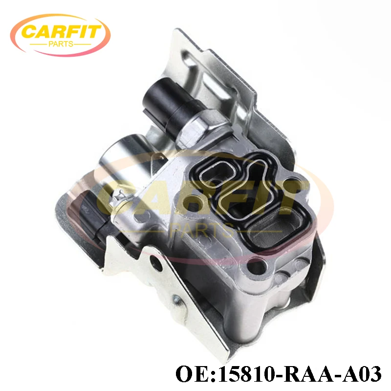 

New OEM 15810-RAA-A03 15810RAAA03 VTEC Solenoid Spool Valve For Honda Civic Accord CR-V Element Acura TSX RDX RSX Auto Parts