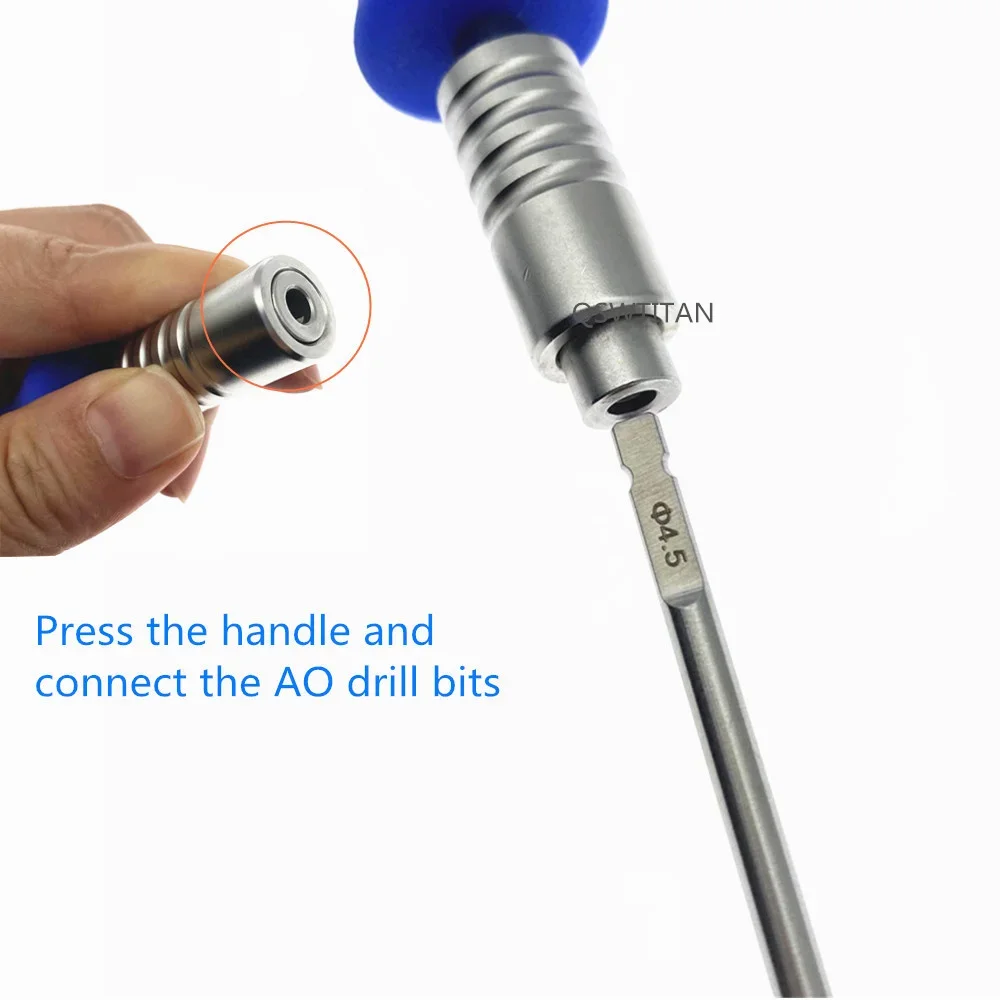 AO Bone Drills Bits AO Orthopedic Bone Drill Bit Veterinary Surgical Instruments
