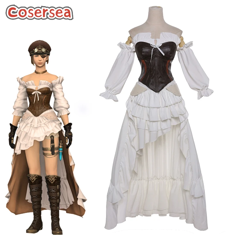 Cosersea Neo Ishgardian Healing Косплей Костюм Игра FF14 Final Fantasy Хэллоуин Женское Платье Униформа Костюм Для Вечеринки Полный Комплект Cosersea Neo Ishgardian Healing Косплей Костюм Игра FF14 Final Fantasy Хэллоуин Женское Платье Униформа Костюм Для Вечеринки Полный Комплект