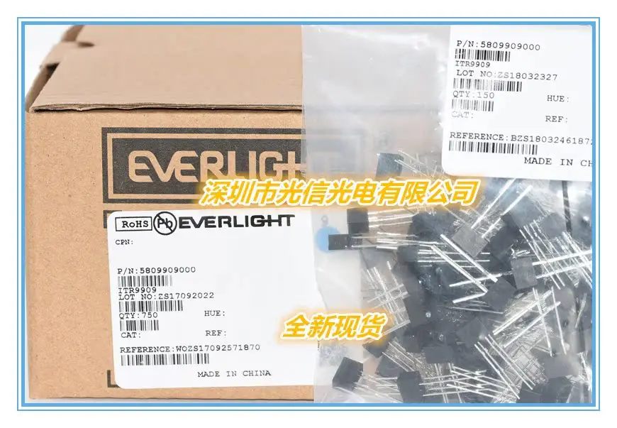 10PCS ITR9909 100% imported original main receiving and transmitting tube, photoelectric switch, Hall sensor