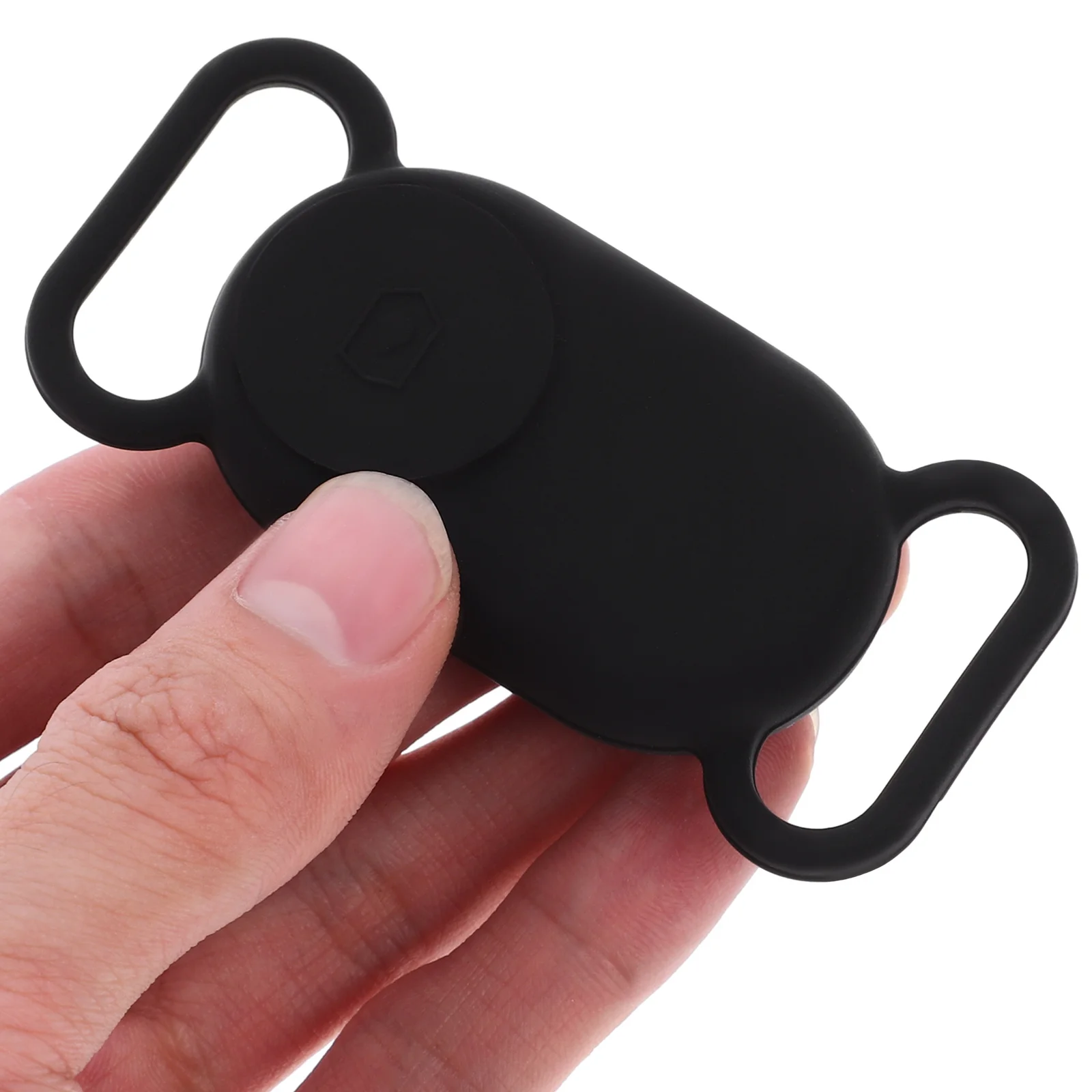 2개입 애완동물 커버 실리콘 분실 방지 트레이서 보호 케이스 충격 방지 경량 키홀더 강아지 고양이 목걸이용